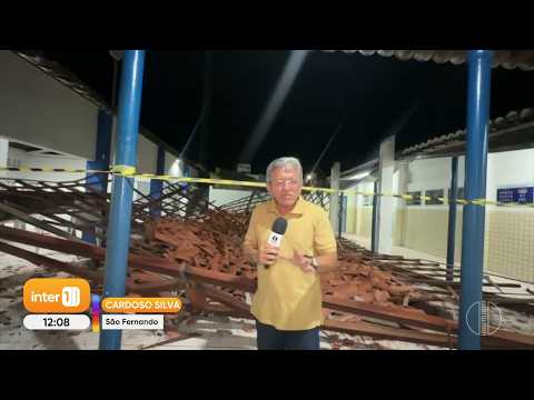 Inter 1 RN - 8/5/2026 - Atualizações sobre Desabamento em Escola municipal de São Fernando, Seridó