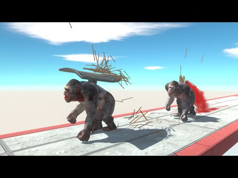 Testing Shield! | Run for Turn Off The Ballista Rain - Animal Revolt Battle Simulator