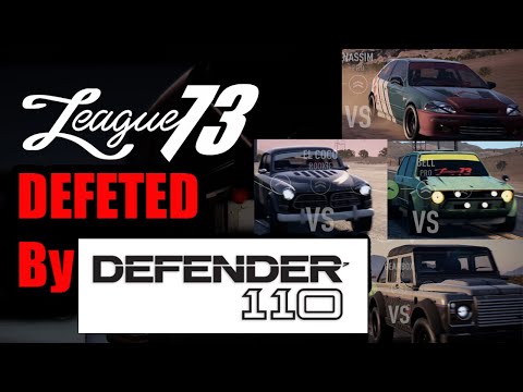 Land Rover Defender 110 Defeated All Roaming Racers | League 73