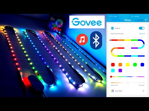 BEST LED STRIP KIT EVER with RGBIC (Dream Colour) Segmented Control from Govee ONLY £30/$30!