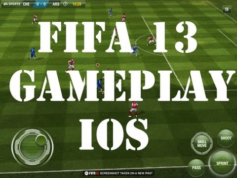 FIFA 13 iPHONE iPOD TOUCH iPAD GAMEPLAY EA iOS | ITF