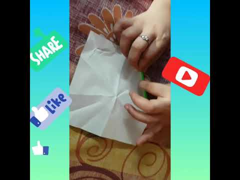 The paper flower with only 2 items