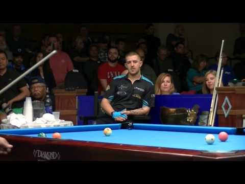 2016 US Open 9 Ball ~ Friday ~ Jason Shaw on the Hill vs David Alcaide