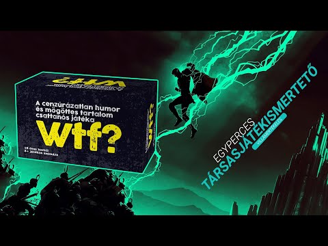 #238. WTF? | Egyperces társasjátékismertető - Game-Obscura