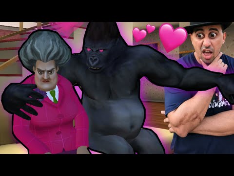 O GORILA SE APAIXONOU PELA PROFESSORA (Scary Teacher)
