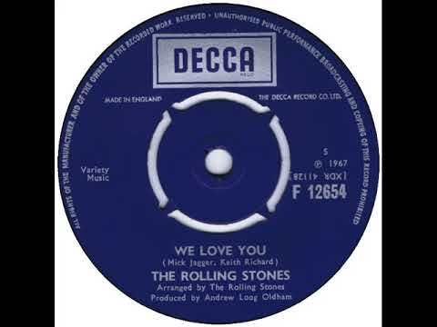 UK New Entry 1967 (209) The Rolling Stones - We Love You
