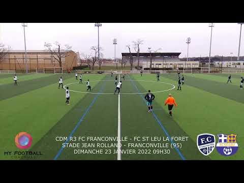 DIMANCHE 23 JANVIER CDM R3 FC FRANCONVILLE - FC ST LEU LA FORET LES BUTS