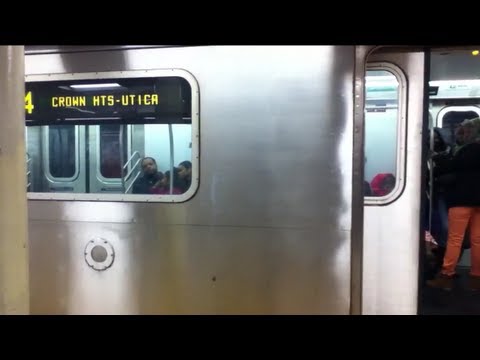 Crown Heights-Utica Ave bound R142 4 Train Leaving Bowling Green - AaronTheEagle1 Video