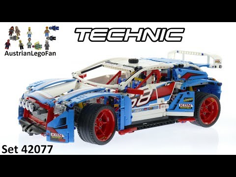 Vidéo LEGO Technic 42077 : La voiture de rallye