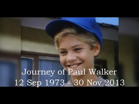 Journey of Paul Walker [12 Sep 1973 - 30 Nov 2013]