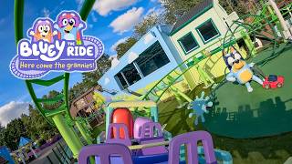 Bluey the Ride: Here Come the Grannies! On Ride POV - Alton Towers