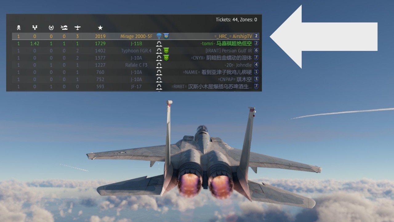 スコアボードのトップ3人が常に考えていること【War Thunder】