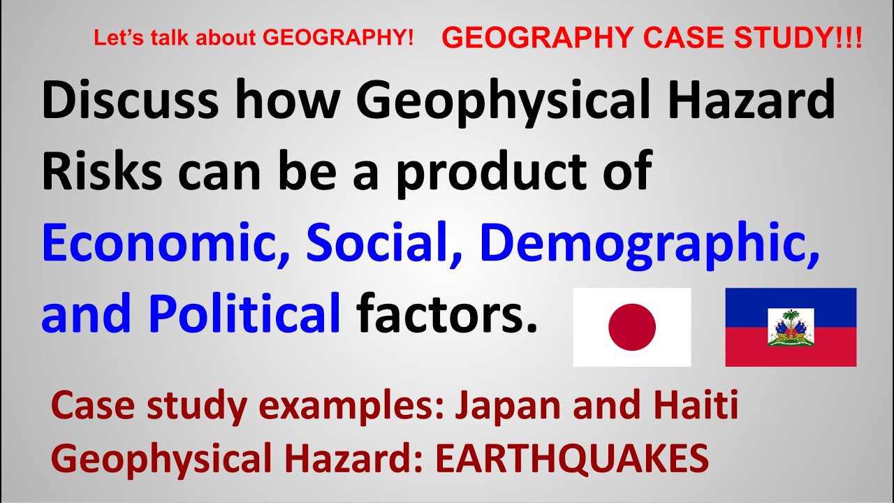 GEOGRAPHY CASE STUDY: Earthquakes and Social Issues. IBDP. Geophysical Hazards.