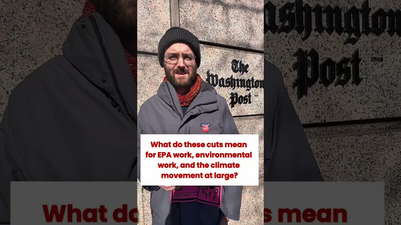 What the loss of climate reporters at WaPo means for the environment