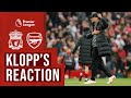 Klopp's Reaction: Comeback, reaction & Trent's position | Liverpool vs Arsenal