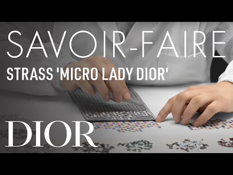 Strass 'Micro Lady Dior' Bag Savoir-Faire thumnail