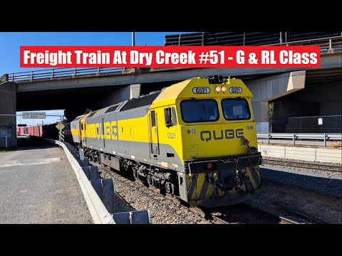 Freight Train At Dry Creek #51 - G & RL Class