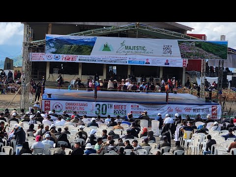 Third Nagaland Chakhesang open wrestling first round Under 15 