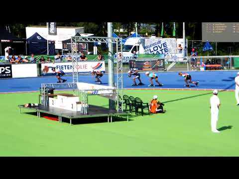 1000m junB m 1/4final 2(2016 European Championships Inline Speedskating)