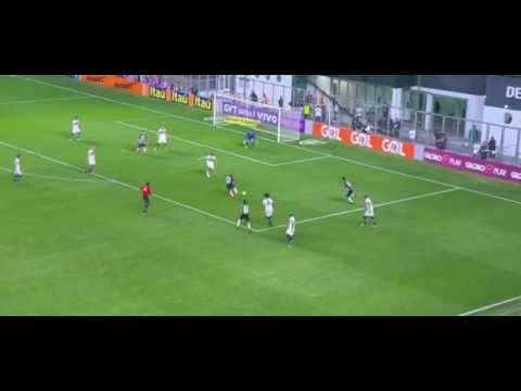 Atlético MG 3x0 Santa Cruz - Campeonato Brasileiro -Gol de Fred em um lindo Tiki Taka do Galo