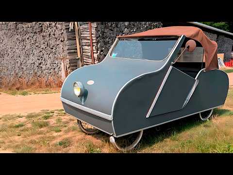 📦 1953 Ardex: The French Microcar Made from Plywood and Prayers