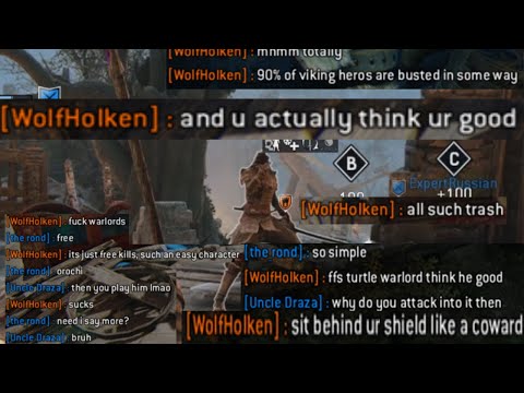 Orochi player talks trash for multiple games then finally gets the 1v1 he's asked for