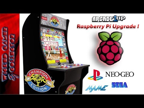 Arcade1up Raspberry Pi Cabinet Modding !
