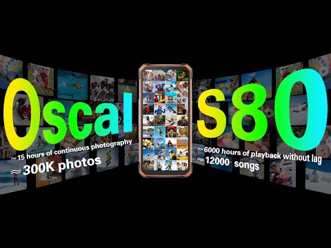 Смартфон Oscal S80 6/128GB Dual Sim Black