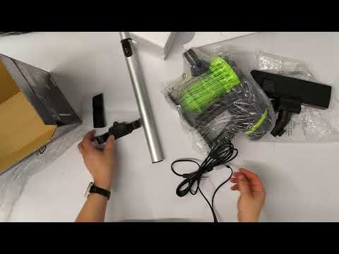 Ручний дротовий пилосос GOLDBERG без мішка 5200 Вт вертикальний портативний для дому та автомобіля - фото 1 - id-p2765264694