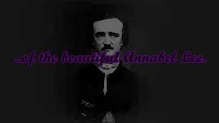 My beautiful Annabel Lee..