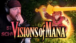 A NEW MANA GAME!!! - Krimson KB Reacts - Visions of Mana Trailer