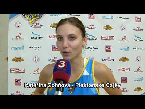 Kateřina Zohňová hodnotí zápas so Hoptrans Sirenos, 6.10.2017