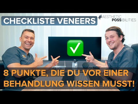 Checkliste Veneers ✅ - 8 Dinge, die du vor einer Veneerbehandlung wissen MUSST 👀
