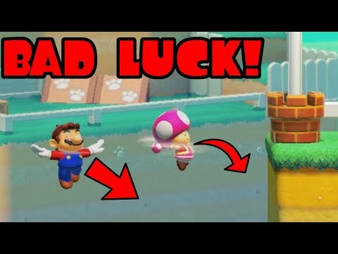 Super Mario Maker 2 Versus Multiplayer Bad Luck
