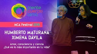 [MCA Festival 2019] Humberto Maturana y Ximena Dávila