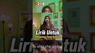 Download lagu LIRIK UNTUK PENGUASA YANG DZOLIM #sholawat #shorts mp3