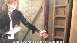 Sparks The Rescue - The Making of &quot;We Love Like Vampires&quot; Music Video