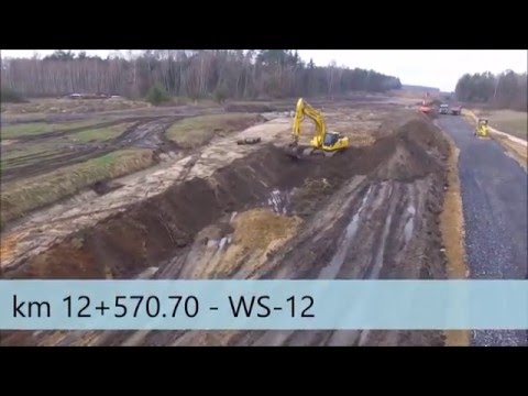 Budowa drogi krajowej S7 na odcinku-Obwodnica Radomia 08.04.16r.