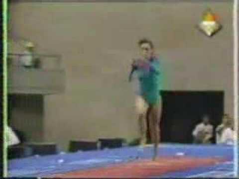 Anita Tomulevska - 1992 Olympics Team Compulsories - Vault