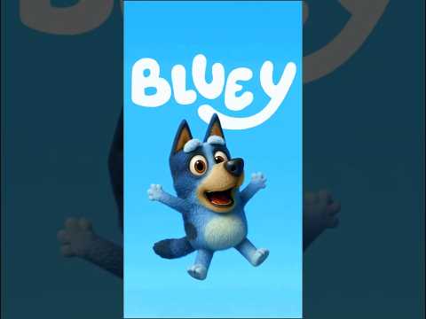 Bluey Characters Brought to Life 💙🐾 #bluey #blueyfanart #cartoon #kids