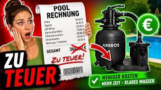 Sandfilteranlage Test | Arebos Sandfilteranlage mit Pumpe – Warum wird dein Pool trüb?