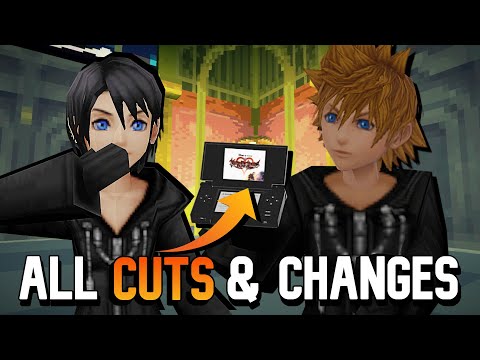 Everything CUT or CHANGED in Kingdom Hearts 358/2 Days "the Movie"