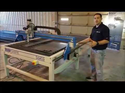 ShopSabre CNC Plasma Overview – SideKickvideo thumb