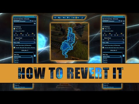 How to Use the Classic Minimap and Utility Bar in SWTOR 7.2