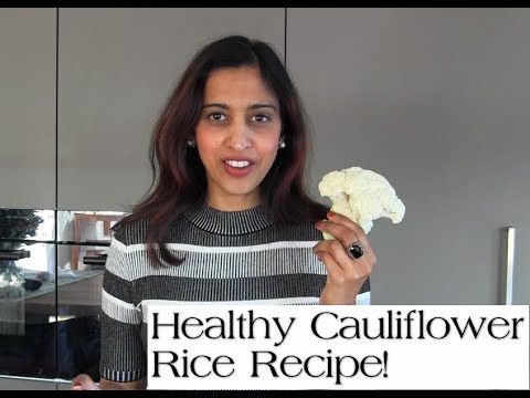 Healthy Cauliflower Rice Recipe