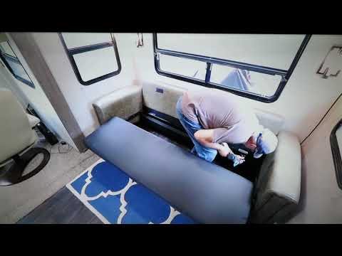 How I took apart my Lippert Trifold sofa bed