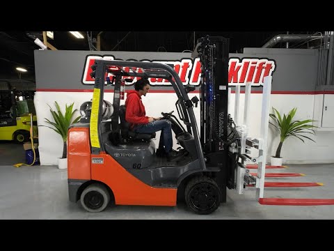 TOYOTA 8-Series 8FGCU30 6,000lb LP (Liquid Propane) #9181 - Forklift for Sale