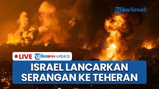 Israel Kembali Serang Teheran, 2 Jet Tempur F-14 Dihancurkan hingga Serangan Tertangkap Siaran Live