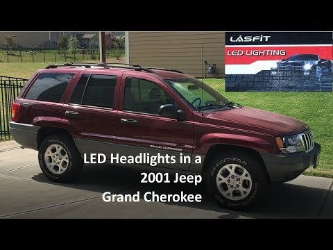 LASFIT LED Headlight in Jeep Grand Cherokee