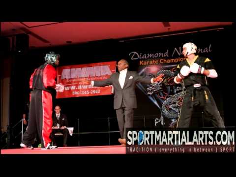 2012 Diamond Nationals - Kodaq Wray v Zsolt Moradi - Men's Sparring Grands